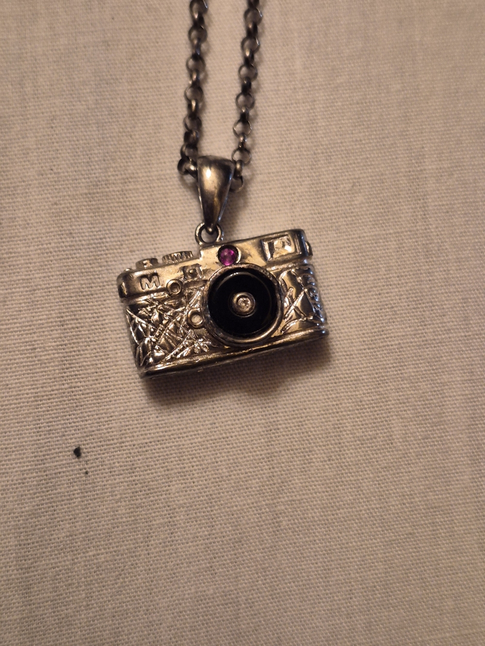 Vintage Leica Silver Pendant Necklace - Picture 7 of 8